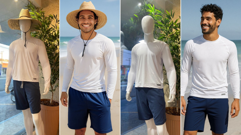 Use o FotoModel para criar fotos que valorizam a maternidade com naturalidade e identificação emocional.

